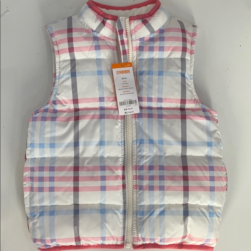 Girl puff vest
